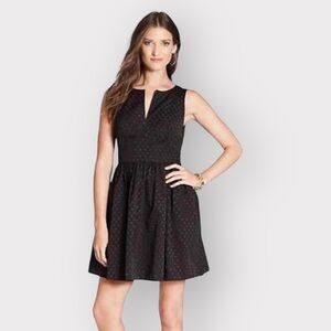 JUICY COUTURE Black Polka Dot Dress (Sz 6)